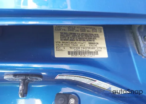 2008 Nissan Versa 1.8S from USA, damaged, VIN 3N1BC13E68L441677